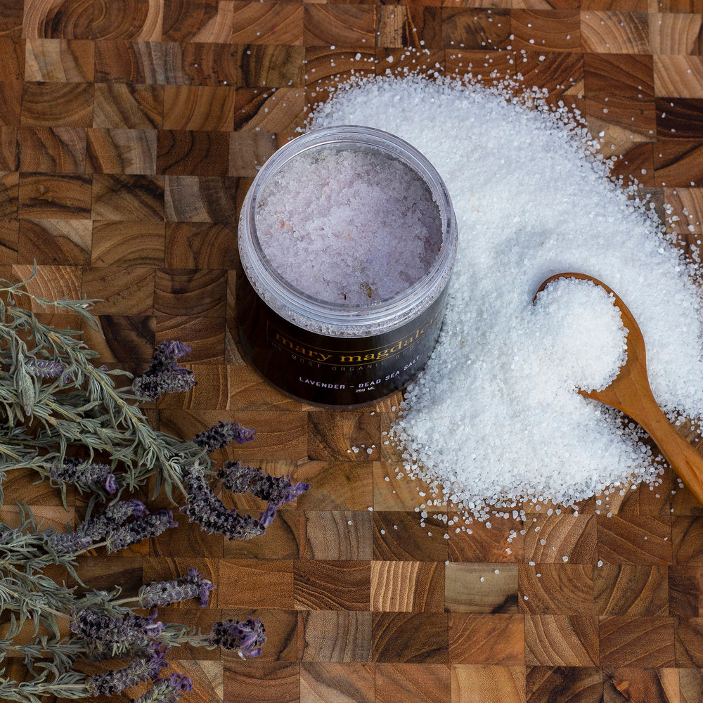 Lavender and Dead Sea Salt Body Scrub